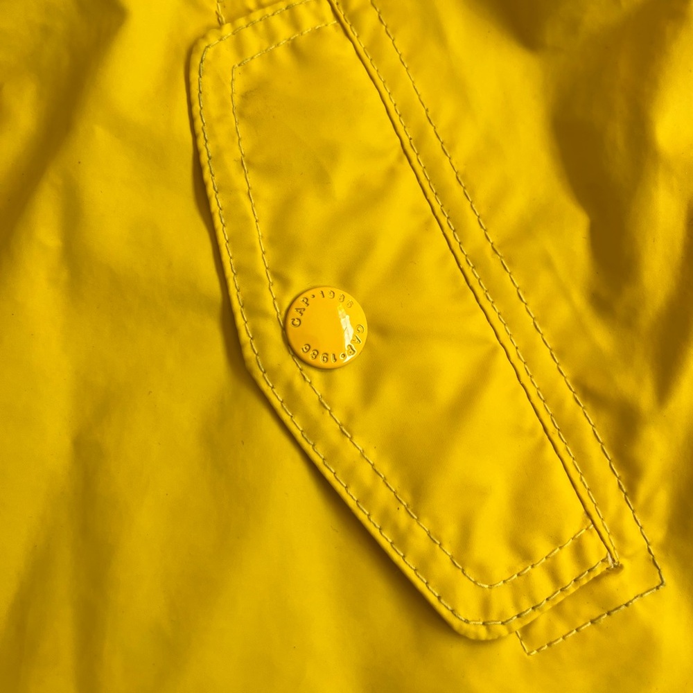 GAP classic yellow hooded raincoat - Picture 7 of 9